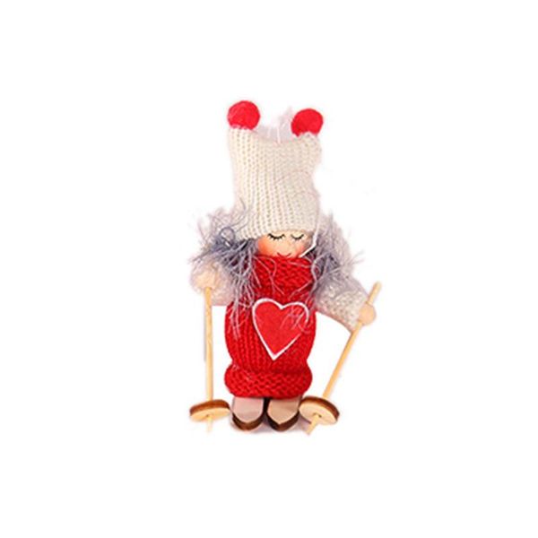 

рождественская елка украшения cute angel doll девушка горнолыжная подвеска navidad новый год новогодние украшения украшения подарка xmas для