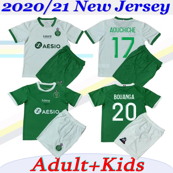 

2020/21 для взрослых и детей комплект as saints-etienne футбол джерси хазри мужские майо 20 21 asse st etienne хазри наборы aholou маек, Black