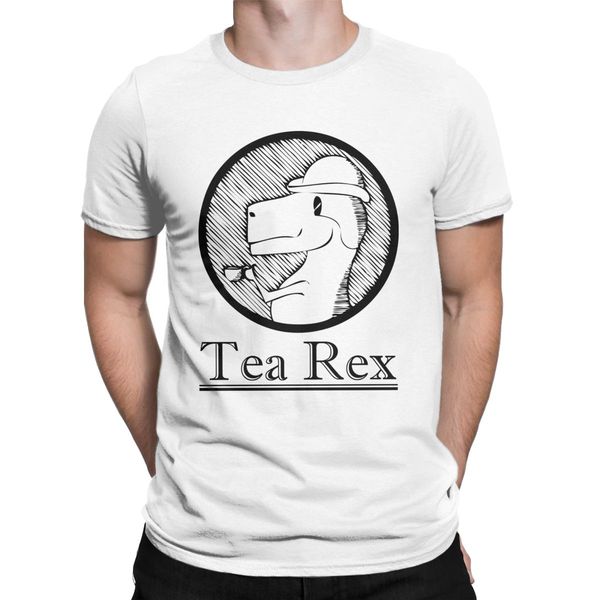

sport men tea rex t shirt jurassic dinosaur drink coffee 100% cotton clothes funny short sleeve round neck tees printed t-shirt