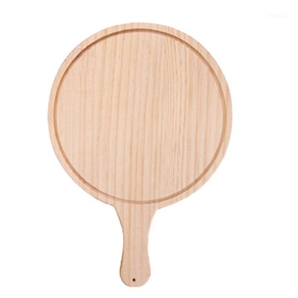 

kitchen storage & organization pine wood bread tray refreshment plate wooden pizza with handle1