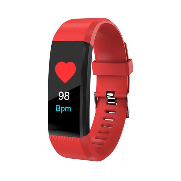 

115 bracelet bluetooth communication waterproof sleep monitoring meter step watch smar