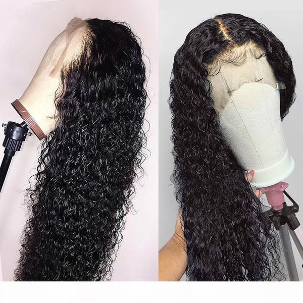

brazilian jerry curl wig lace front wig short curly lace front human hair wigs pre plucked 13x4 lace wigs for black women, Black;brown
