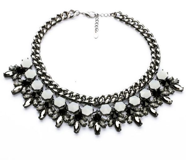

n00951 gunmetal chain wholesale jewelry statement sweater birthday gift necklaces for girlfriend, Golden;silver