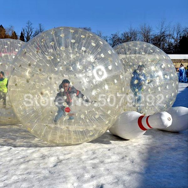 

human body ball with air bubble