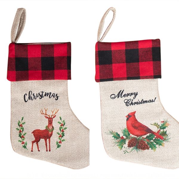 

2020 мешок подарок кулон носков подарка сумка украшение белья рождественских носков рождественских подарков кулона cg9qw