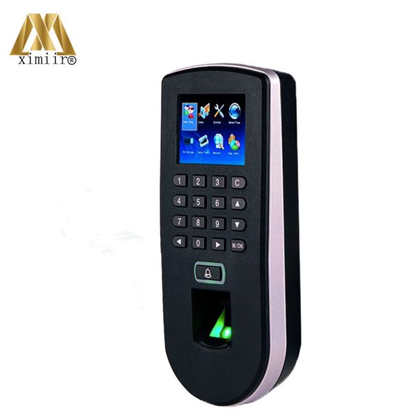 

f19 biometric fingerprint time attendance fingerprint access control with keyboard and 13.56mhz ic card access control system
