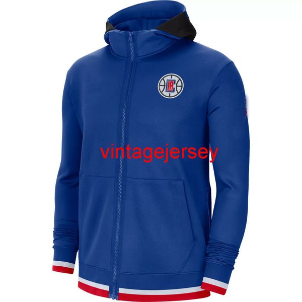 

los angeles 75th anniversary showtime hoodie full-zip jacket s-3xl, Blue;black