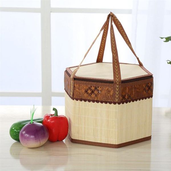 

сплетенный из бамбука с ручкой и место hamper купить крышка для хранения магазины лучший корзина для пикника yxlmcg ffshop2001