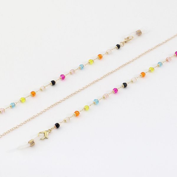 

2020 colorful luxury crystal glasses chain for ladys eyeglasses lanyard reading chain sunglasses lanyard strap charm accessories h jlltyj