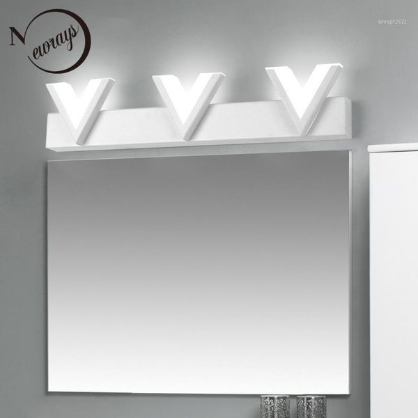 

12w/18w modern acrylic warm white /nature white light wall light bathroom metal led makeup mirror wall lamp dressing table1