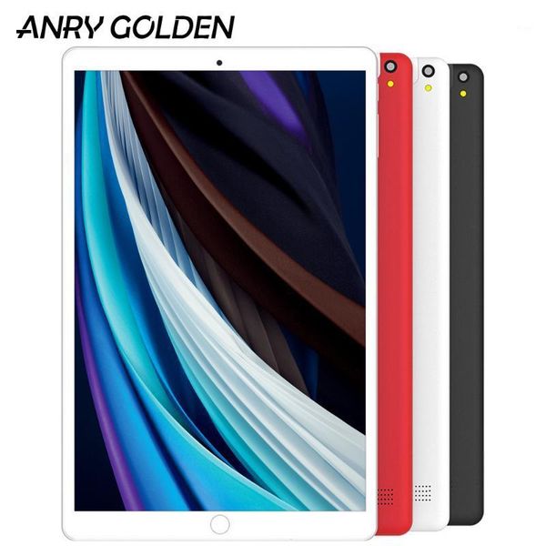 

anry a1008 10 inch 2gb 32gb wifi tablet pc 4g phone call phablet quad core android 8.1 google play 5000mah micro-usb tab 10.11