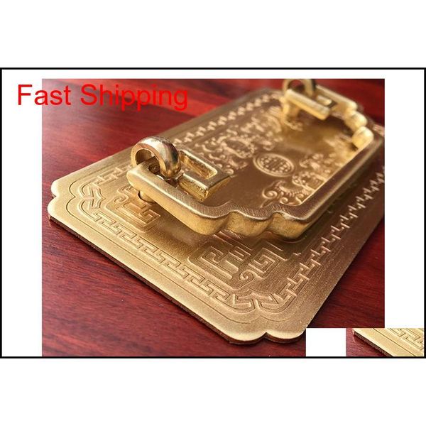 

chinese antique simple drawer knob furniture hardware classical wardrobe cabinet shoe door handle close qylnbt new_dhbest