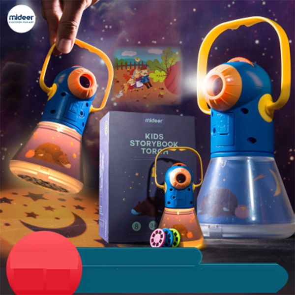 

storybook torch projector kaleidoscope kids sky light up montessori baby learning educational toys for children fairy tales gift q0113