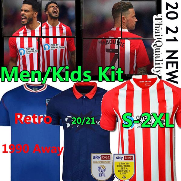 

2020 2021 sunderland soccer jerseys the black cats maguire honeyman wembley maja gooch wyke 1990 retro football shirts maillots de foot, Black;yellow