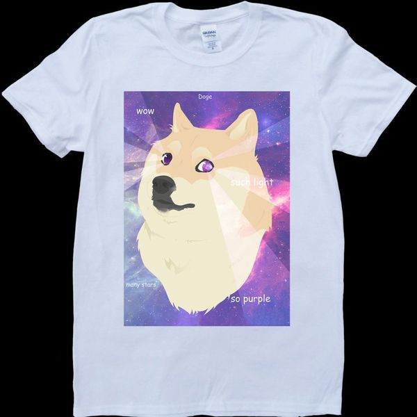 

2019 latest men t shirt fashion doge in space white, custom made t-shirt t shirt sport hooded sweatshirt hoodie