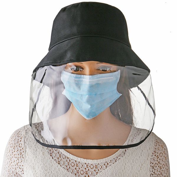 

wholesale face shield protective gear anti-fog saliva protective fisherman hat wholesale cap hat personal protective equipment