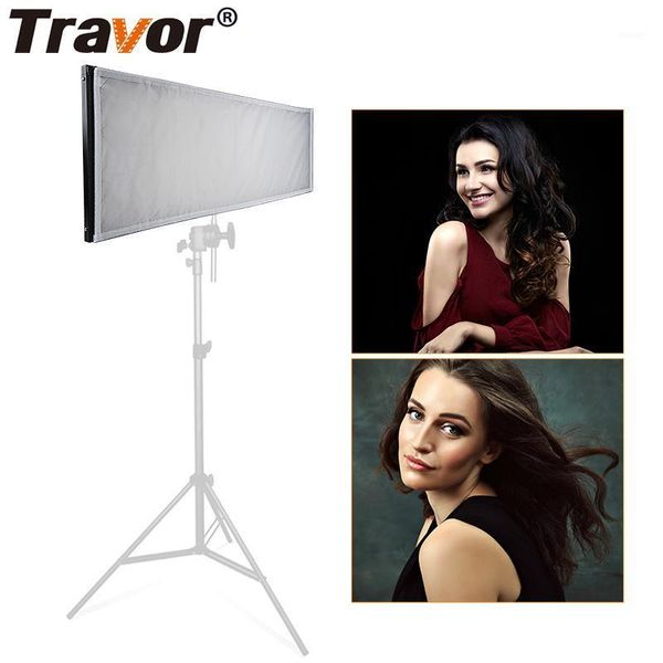 

flash heads travor fl-3090a flexible led video light /lighting studio / 576 bi-color 3200k-5500k 2.4g pography lighting1