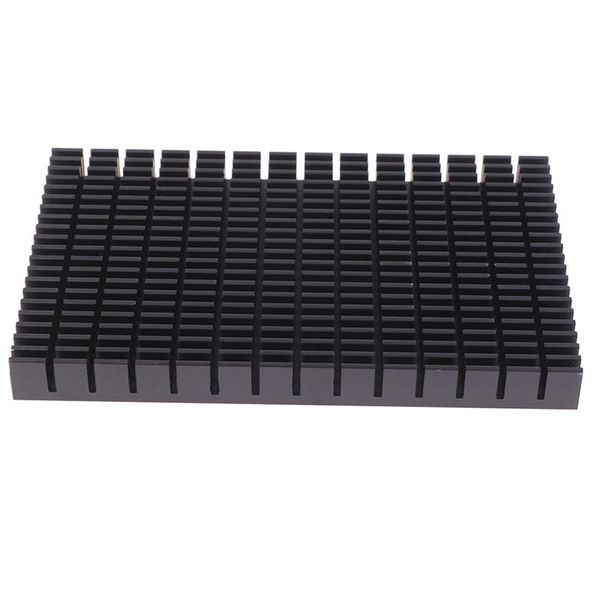 

heating panel heat sink aluminum heatsink plate black radiator manufacturer 150*93*15mm