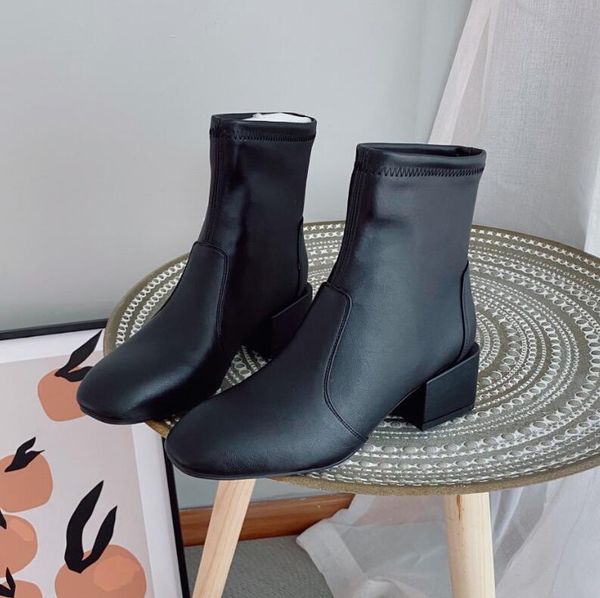 

new fashion womens boots fashion martin boots high-quality design winter boots women shoes warm ing, Black