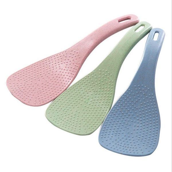 

wheat straw rice spoon high temperature resistance electric rice cooker eco-friendly available rice scoops creative kitchen tool 21 p2