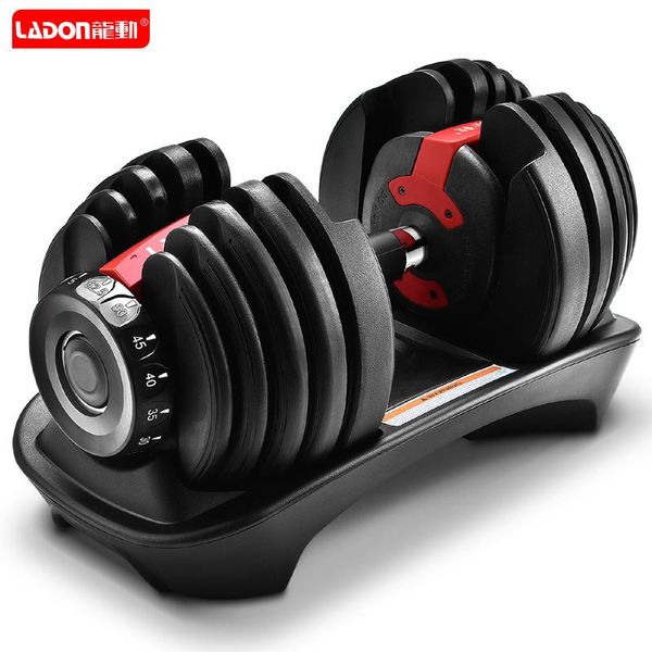 

dumbbells adjustable dumbbell fast automatic intelligent fitness equipment 24kg 52 pounds
