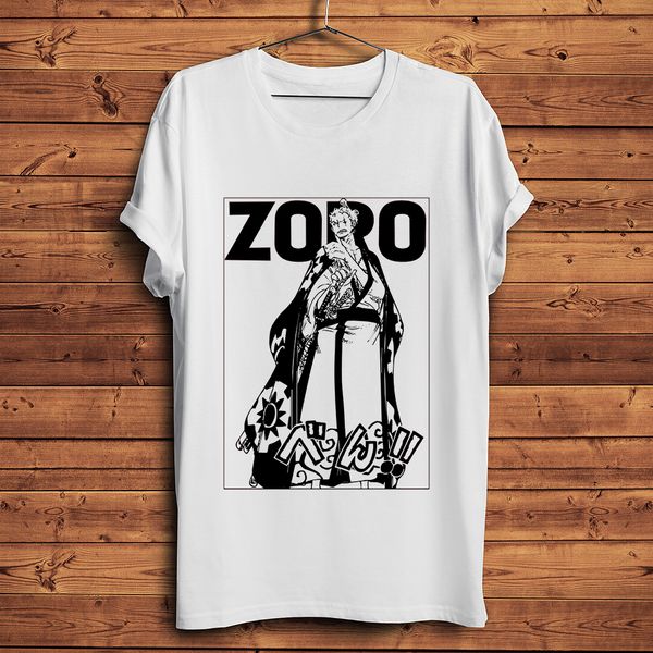 

one piece roronoa zoro funny anime tshirt new white short sleeve homme casual japan ga streetwear tee hooded sweatshirt hoodie men t shirt
