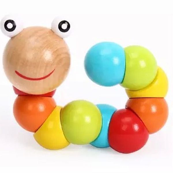 

hundred variations caterpillar early learning twister insect toys finger dexterity training 2021 sell gift of the child