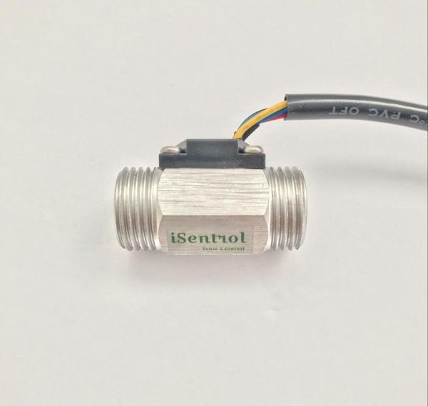 

uss-hs21tit stainless steel 304 hall effect water flow sensor 1-30l/m g1/2" turbine flowmeter for dosage contro jllymx mywjqq