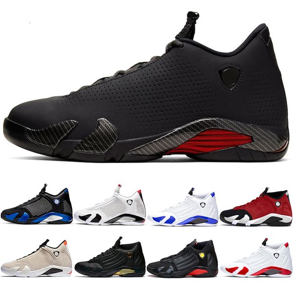 

тренеры jumpman 14 мужчин баскетбол обувь 14s mens gym red dmp hyper royal конфета черный toe желтый дизайнер спорт тапки размер 40-47