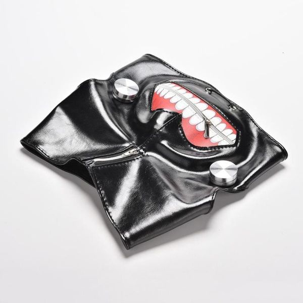 

factorylb12halloween adjustable new anime party zipper cosplay costume accessories pu leather japanese blinder kaneki ken tokyo gho