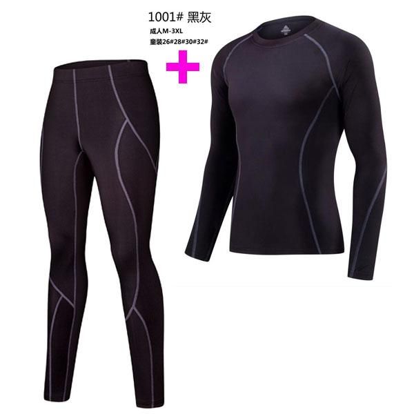 

new thermal shirt men underwear sets compression fleece sweat quick drying thermo tee men army clothing, Black;brown
