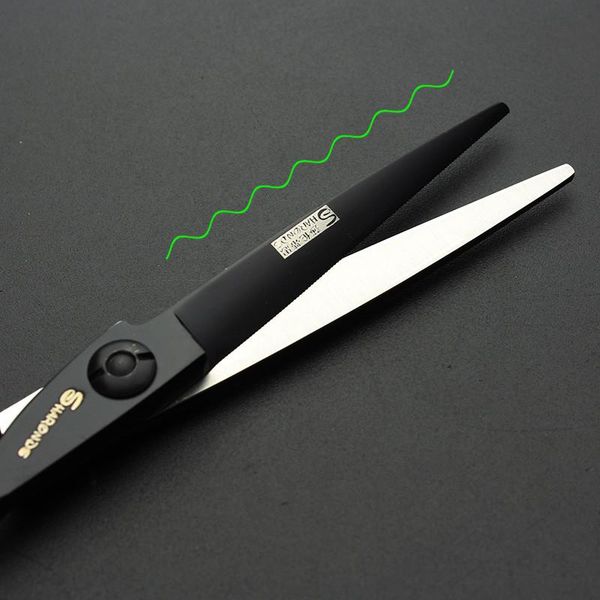 

профессиональные парикмахерские ножницы 5.5 6,0 дюймовых ножниц для стрижки волос ножницы из нержавеющей стали черный sqchvg