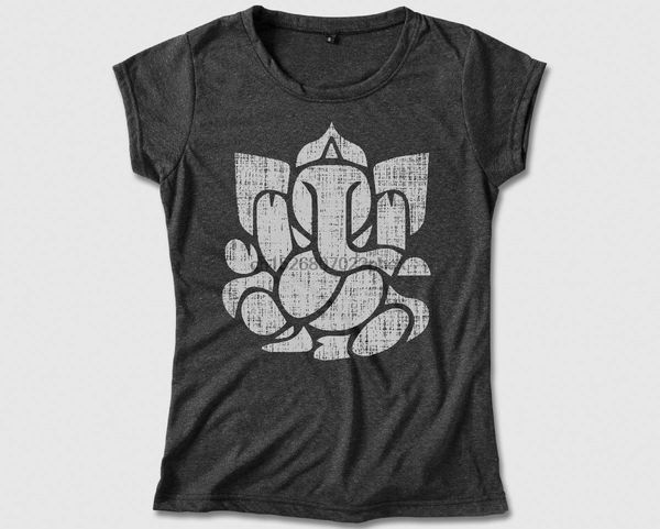 

ganesha shirt for women graphic screen print on soft & comfy polycotton relaxed shirt for women men t shirt sport hooded sweatshirt hoodie
