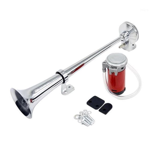 

other auto electronics universal 17inch single trumpet car air horn 12v compressor 150db super loud hose speaker for truck automobile1