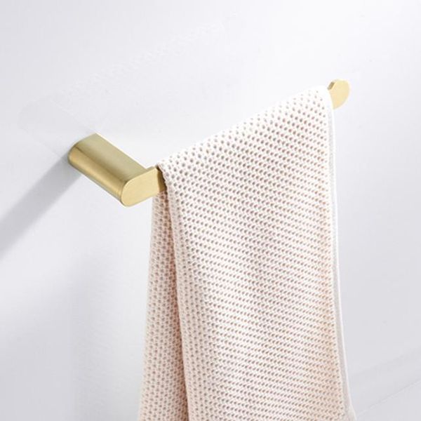 

4 шт. набор ванн sus304 sstainless steel одноместный полотенце держатель матовый золотой крючок для ванной комнаты аксессуары для ванной ком