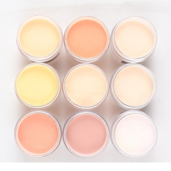 

nude acrylic powder crystal powder for making 3d nail tips decoration professional manicure extension dust acc jllbua, Silver;gold