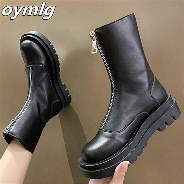 

2020 new zipper ankle boots for women spring autumn shoes ladies anti-slip wear-resistant short boots fashion western, Black
