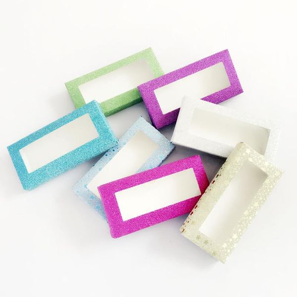 

false eyelashes arrival 25mm 3d mink lashes rectangle carboard box packaging cosmetic empty eyelash 20pcs