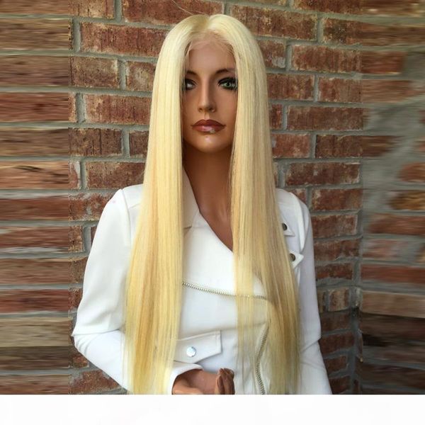 

613 honey blonde lace front wigs pre plucked with baby hair straight lace front human hair wigs 4x4 13x4 13x6 transparent lace front wigs, Black;brown