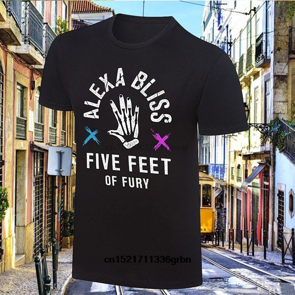 

men t shirt fashion brand alexa bliss five feet of fury authentic new hip hop t shirt casual women sport hooded sweatshirt hoodie