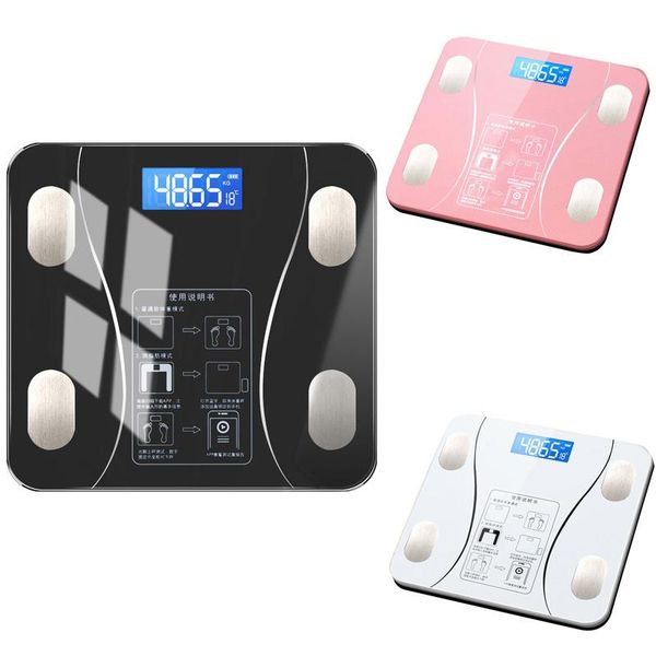 

bathroom body scale digital human weight mi scales floor lcd display body index electronic smart weighing scales