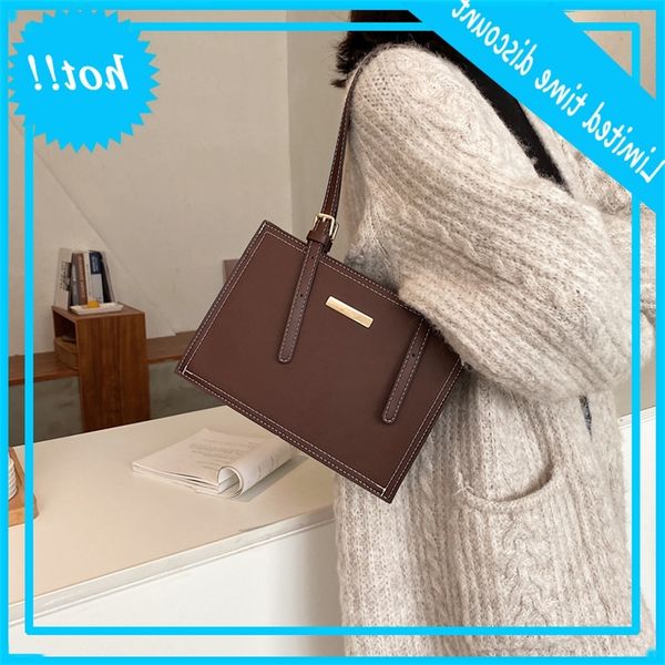 

autumn and winter large capacity single shoulder women's 2020 net red new korean pure color fashion portable underarm bag