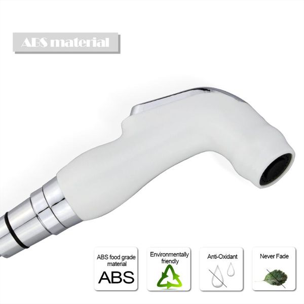 

handheld chrome toilet shattaf single way bathroom bidet faucet sprayer shower head kitchen pull out replacement sprayer nozzle