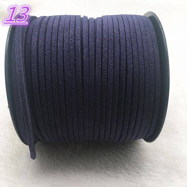 

new 5yards/lot m double sided suede braided cord korean velvet leather handmade beading bracelet jewelry string bbyyui packing2010