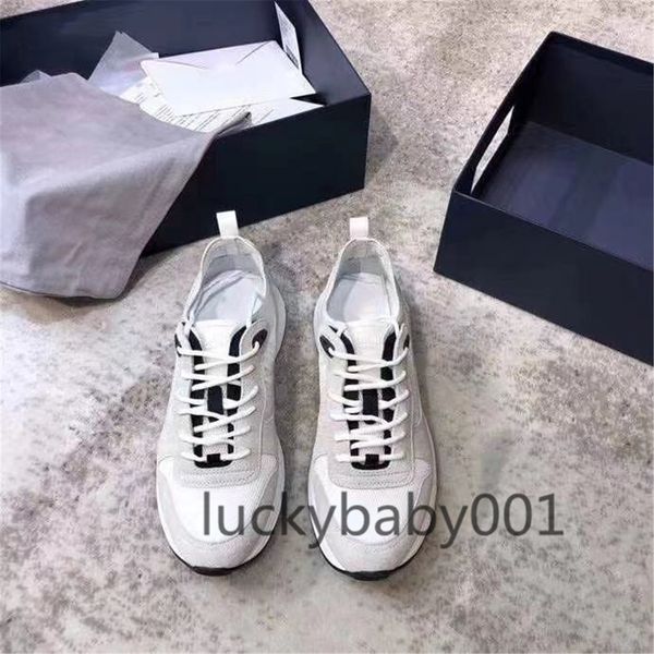 

b25 oblique runner sneaker men platform shoes black white suede leather mesh lace-up casual shoes, Black;red