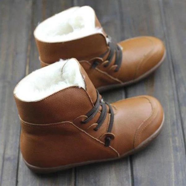 

boots winter plus size short tube ladies snow velvet cold and warm women's, Black