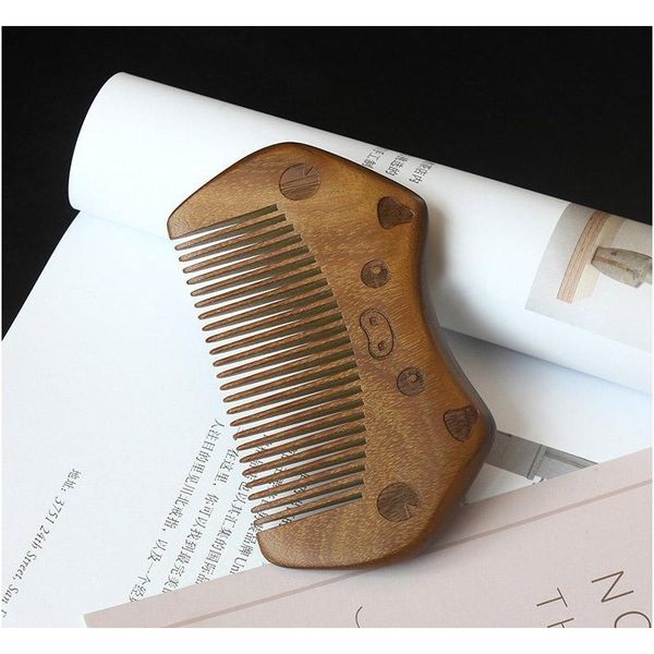 

sandalwood comb custom your logo beard comb customized combs laser engraved jllsfg mx_home