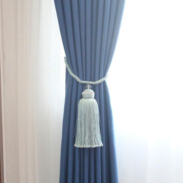 

1pc tieback long tassel diamond home good curtain accessory beaded curtain tieback tassel h qyljfz
