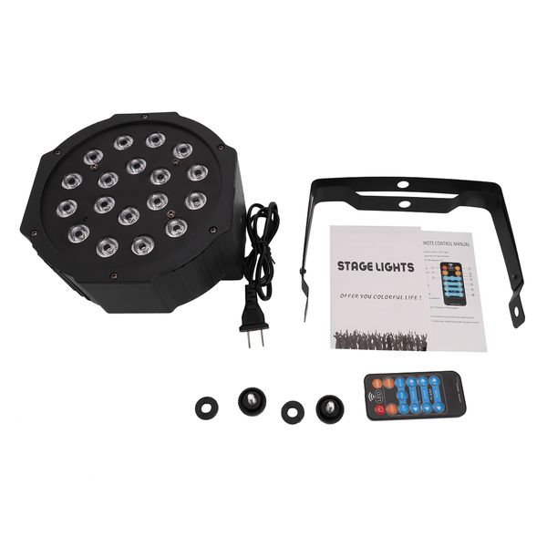 

30w многоцветный light 3 режимы управления mini led stage lamp black для бальных, ктв, партии освещение сцены