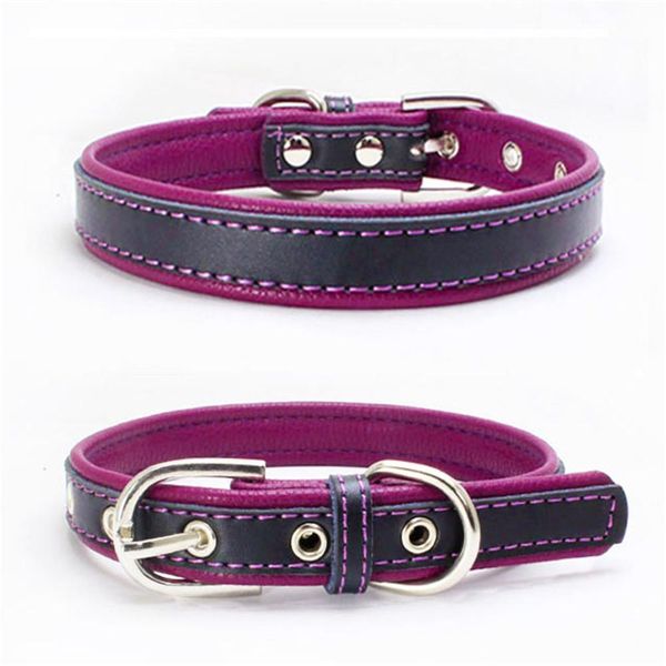 

double leather dog collar thickened pet collar traction rope large dog harness pitbull dog accessories pet products bbyzdd lipper